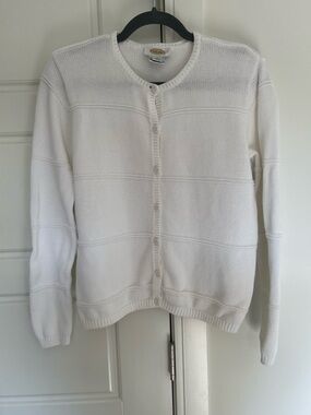 Vintage Talbots cotton cardigan